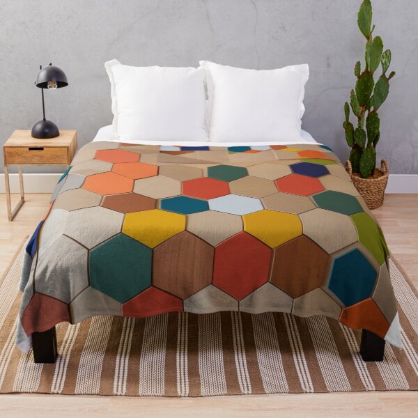 Item preview, “Modern Hexagonal Wall Art” designed and sold by merve02shop.