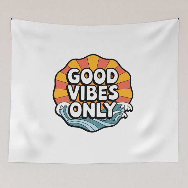 Item preview, “Good Vibes Only - Sunbeams & Waves” designed and sold by MrERNST.