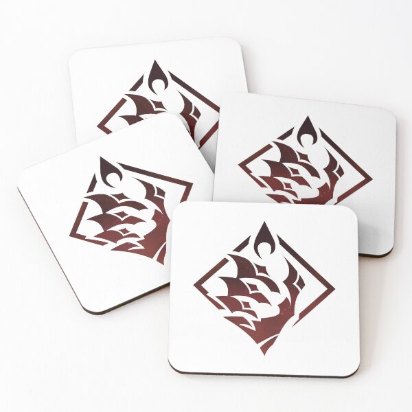 Artikelvorschau, Genshin Impact Arlecchino Emblem - Constellation entworfen und verkauft von GachaSlave.