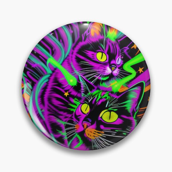 Item preview, Charged Particle Cats #52 designed and sold by makine-arts.
