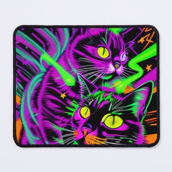 Item preview, Charged Particle Cats #52 designed and sold by makine-arts.
