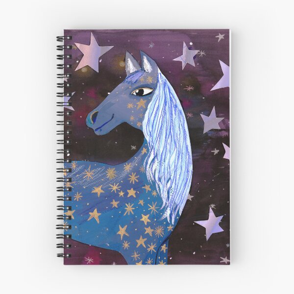 Item preview, Starry Night Horse - Magical Cosmic Art by Jemma Jamie Skidmore designed and sold by Jemma Jamie Skidmore.