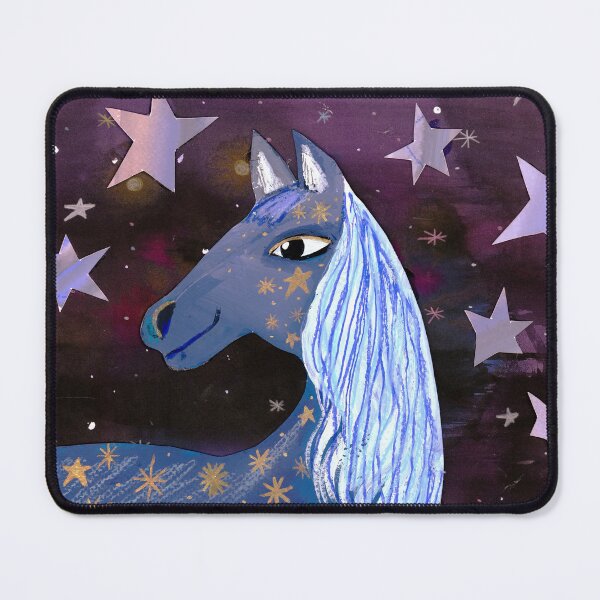 Item preview, Starry Night Horse - Magical Cosmic Art by Jemma Jamie Skidmore designed and sold by Jemma Jamie Skidmore.