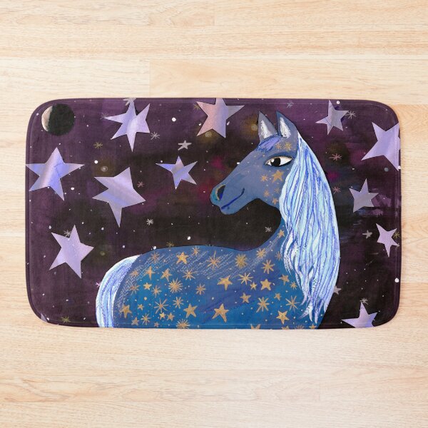 Item preview, Starry Night Horse - Magical Cosmic Art by Jemma Jamie Skidmore designed and sold by Jemma Jamie Skidmore.