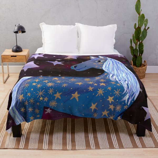 Item preview, Starry Night Horse - Magical Cosmic Art by Jemma Jamie Skidmore designed and sold by Jemma Jamie Skidmore.