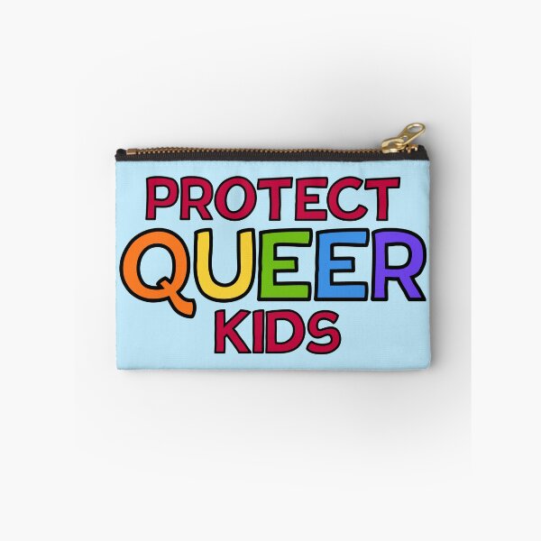 Item preview, Protect Queer Kids (rainbow text) designed and sold by EmiMills.