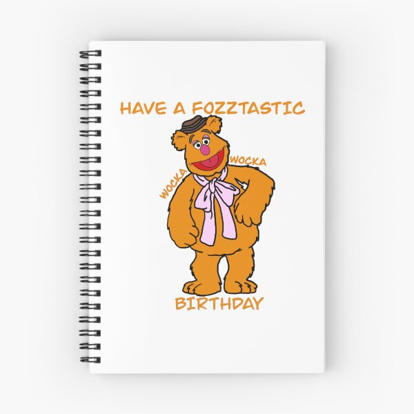 Item preview, The Muppets - Fozzie Bear Have a fozztastic birthday wocka wocka designed and sold by Animals-by-JB.