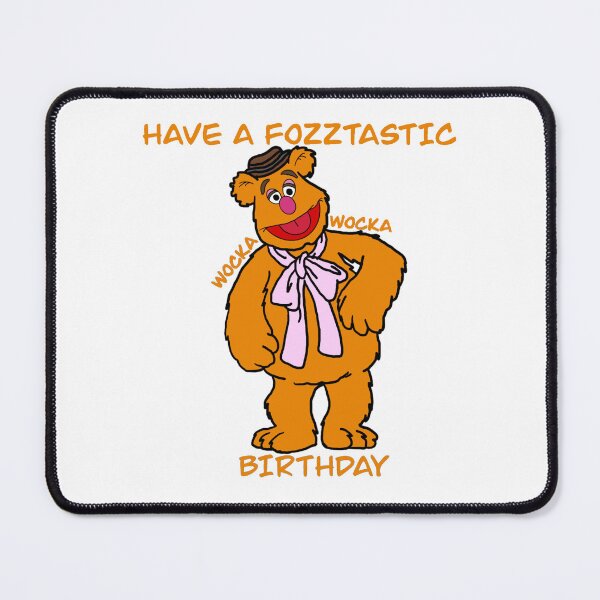 Item preview, The Muppets - Fozzie Bear Have a fozztastic birthday wocka wocka designed and sold by Animals-by-JB.