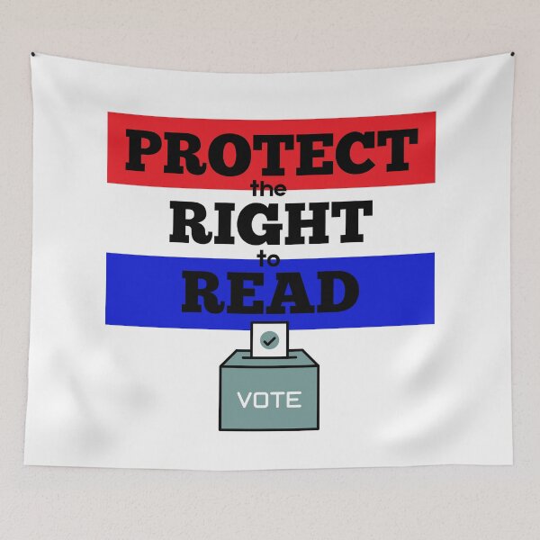 Item preview, Protect the Right to Read designed and sold by weedaisy.