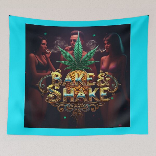Item preview, Bake & Shake - Pineapple Swingers Smoking Pot - Blue designed and sold by JLEmporium.