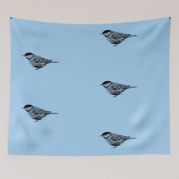 Item preview, Blackpoll Warbler Black Design  designed and sold by designsasstultd.