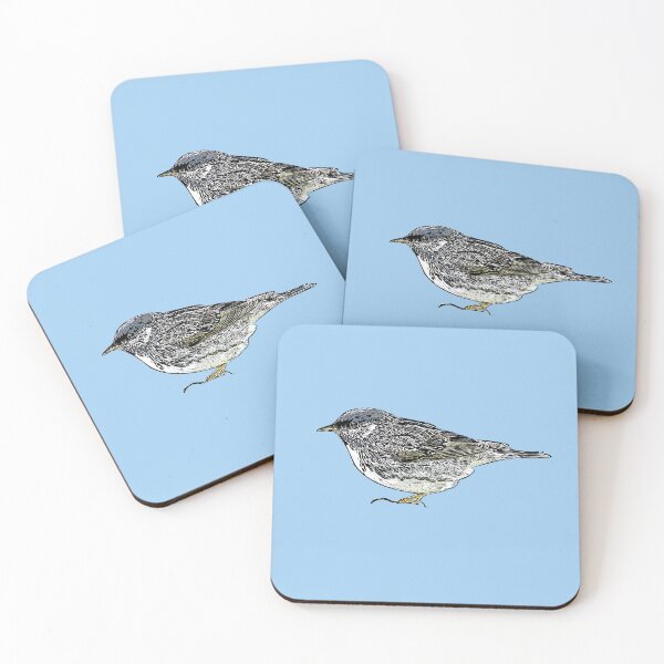 Item preview, Blackpoll Warbler Black Alternate Design  designed and sold by designsasstultd.