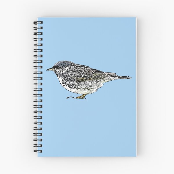 Item preview, Blackpoll Warbler Black Alternate Design  designed and sold by designsasstultd.