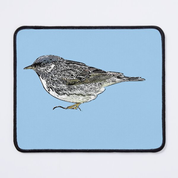 Item preview, Blackpoll Warbler Black Alternate Design  designed and sold by designsasstultd.