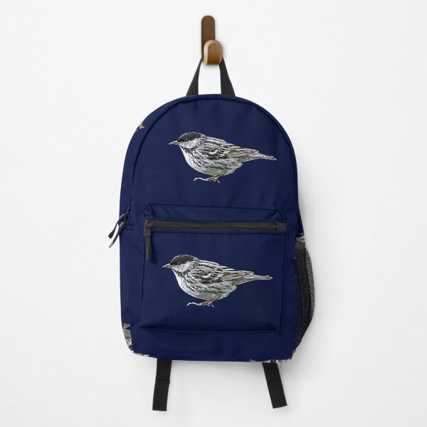 Item preview, Blackpoll Warbler White Alternate Design designed and sold by designsasstultd.