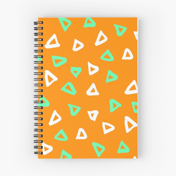 Item preview, Bicolor Doodle Scribble Art Scattered Repeat Patterns Orange designed and sold by EvergreenMotifs.