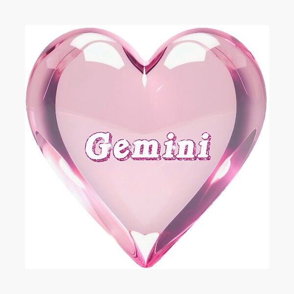 Item preview, GEMINI Y2K HEART  designed and sold by 666cherry.