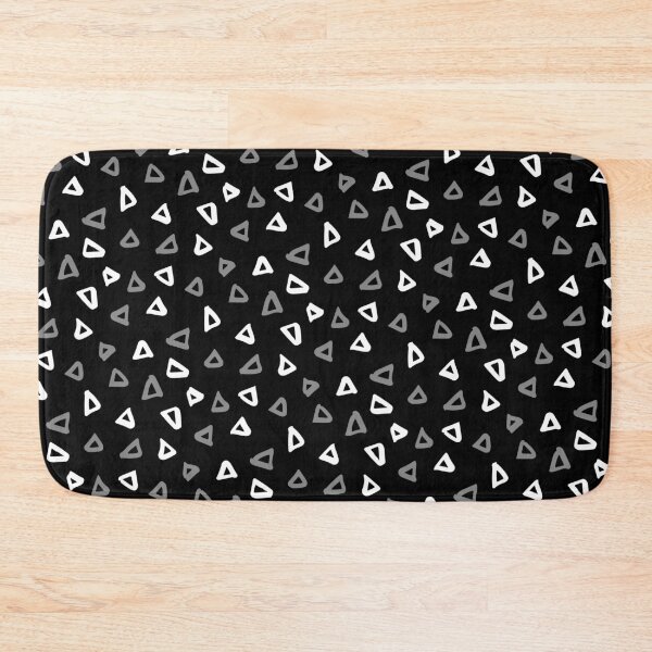 Item preview, Bicolor Doodle Scribble Art Scattered Repeat Patterns Black designed and sold by EvergreenMotifs.