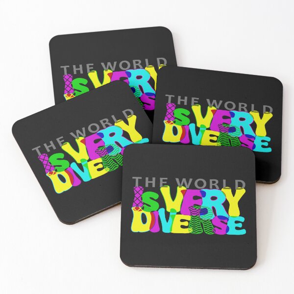 Item preview, The World Is Very Diverse Colorful Gift For Everyone designed and sold by ZIPsketch.