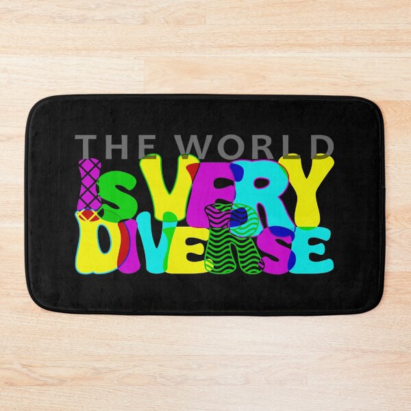 Item preview, The World Is Very Diverse Colorful Gift For Everyone designed and sold by ZIPsketch.