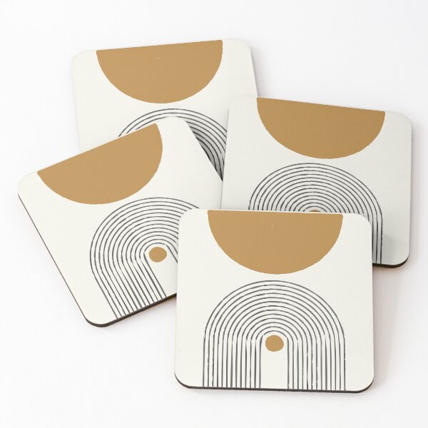 Item preview, Midcentury Modern - Arch, Gold I designed and sold by Sumaia Sharmin.