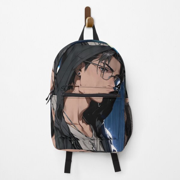 Item preview, Handsome anime boy with glasses designed and sold by DaanyaalHussain.