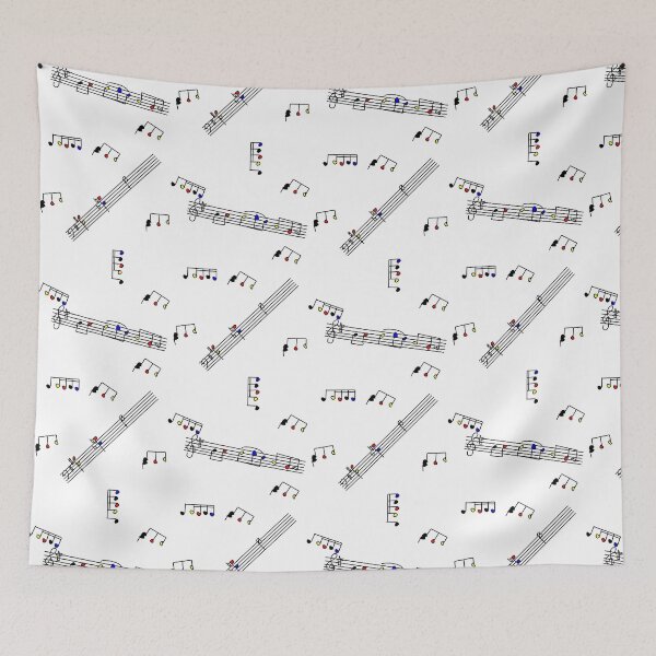 Item preview, Music waves pattern designed and sold by hermarartonline.