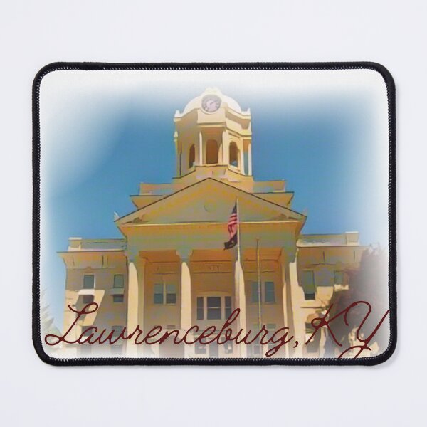 Item preview, Lawrenceburg Kentucky courthouse designed and sold by TaraPen.