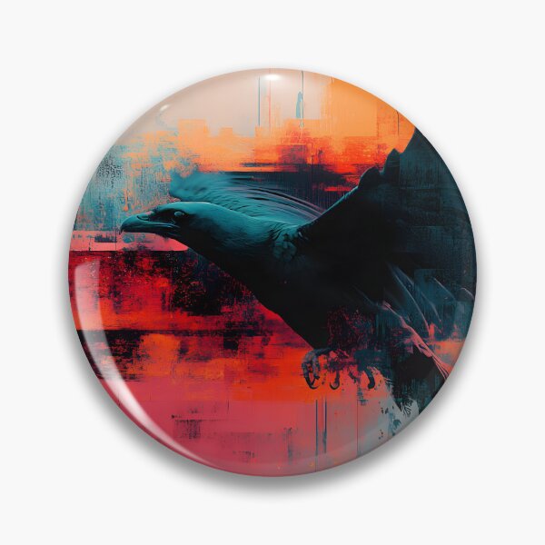 Artikelvorschau, Phoenix Rise: Glitchcore-Wiedergeburt entworfen und verkauft von AI-Only Creations.