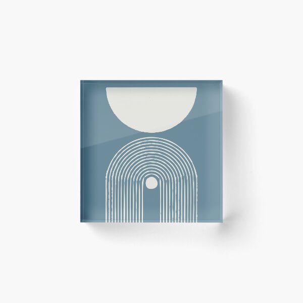 Artikelvorschau, Midcentury Modern - Bogen, Blau entworfen und verkauft von Sumaia Sharmin.
