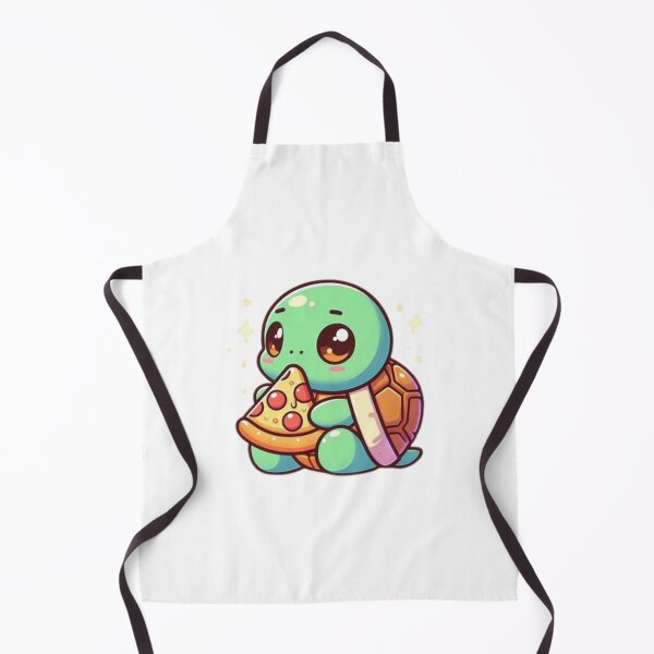 Item preview, turtle eating pizza designed and sold by Eternalski.