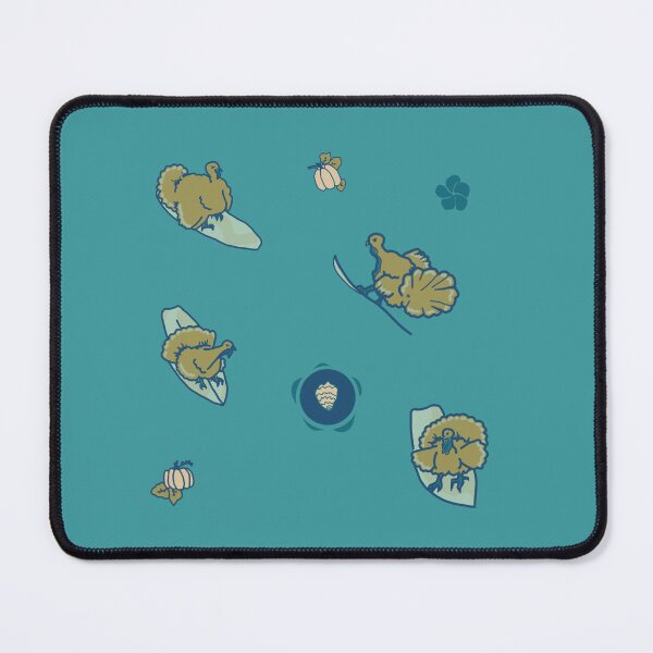 Item preview, Surf 'n Turkey Cartoon Aesthetic Sheet designed and sold by LochNestFarm.