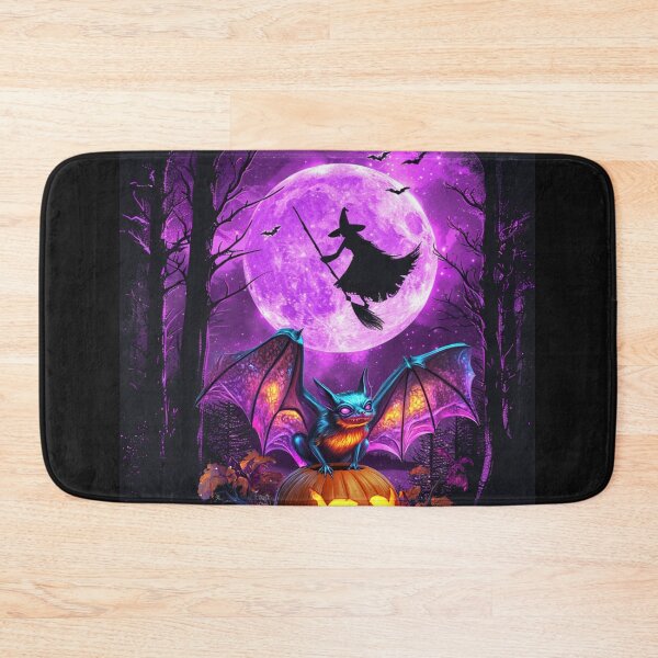 Item preview, Moonlit Magic Midnight Flight Witch's Companion designed and sold by DigitalArtByNow.