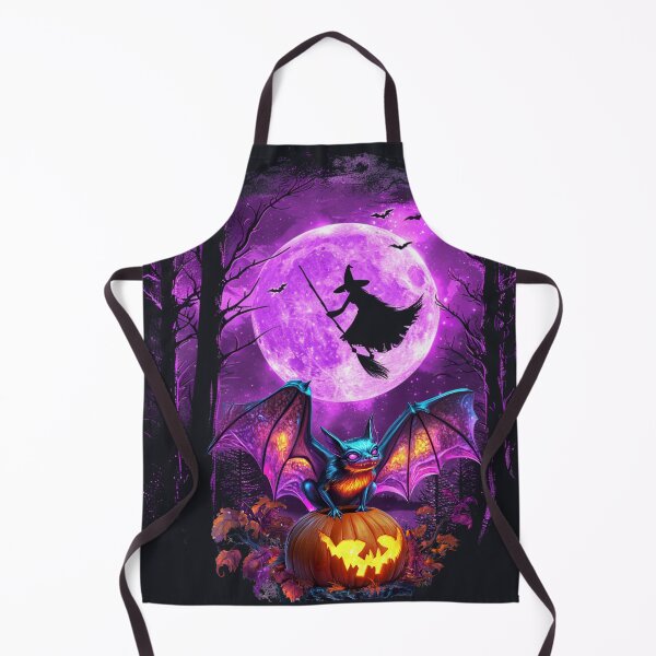Item preview, Moonlit Magic Midnight Flight Witch's Companion designed and sold by DigitalArtByNow.