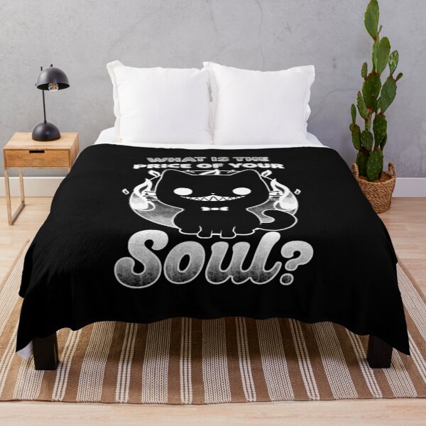 Item preview, Cat Buys Souls - Creepy Demon Pet - One Color designed and sold by Studio Mootant.