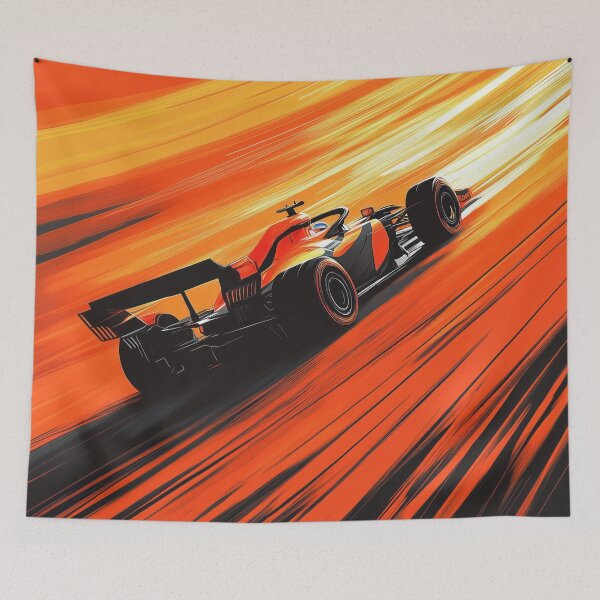 Item preview, Formula One Race Car graphic poster design designed and sold by blackdogshop.