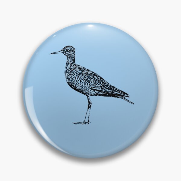 Item preview, Upland Sandpiper Black Design  designed and sold by designsasstultd.