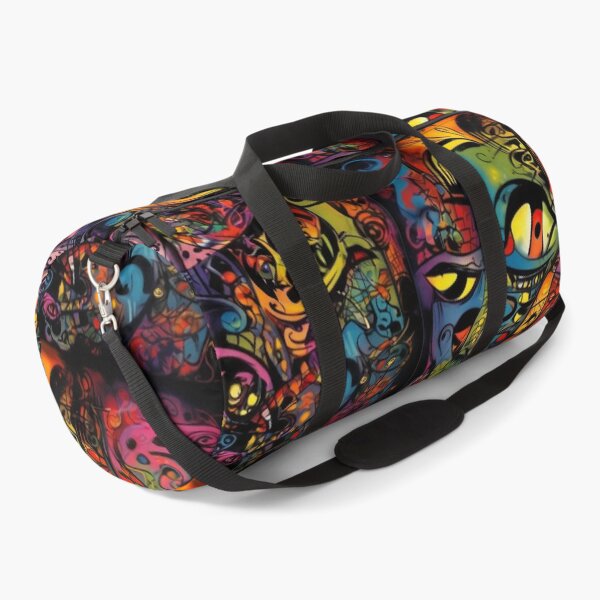Item preview, Abstract Cartoon Faces Graffiti designed and sold by TheDarkWardrobe.