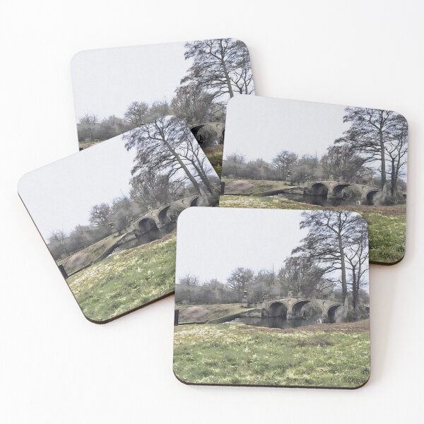 Item preview, Countryside Bridge Over a Gentle Stream designed and sold by OpheliaObjects.