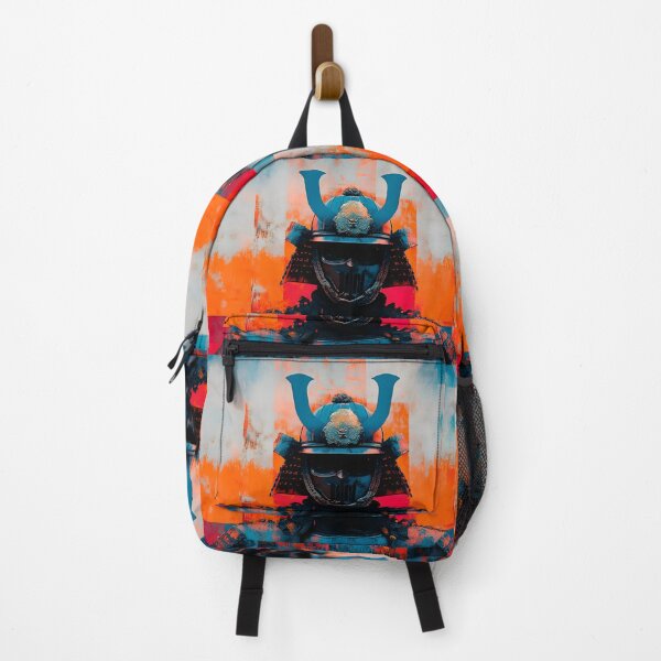 Item preview, Samurai Glitch: Neon Warrior designed and sold by AI-Only Creations.