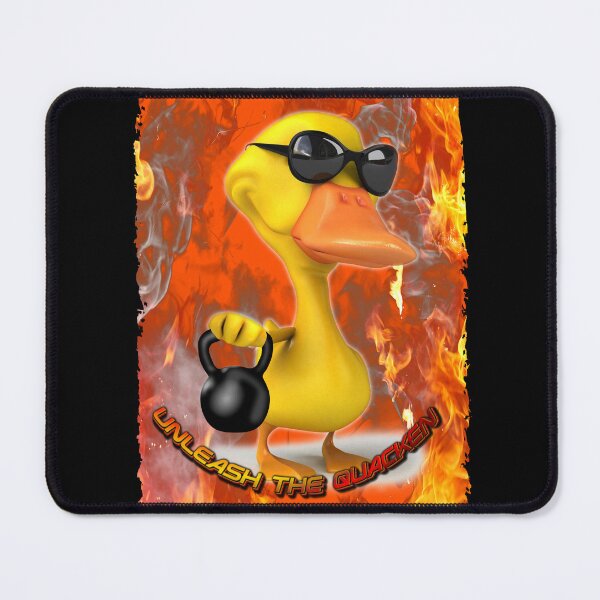 Item preview, WEIGHT LIFTING   RELEASE THE QUACKEN designed and sold by THE AMERICAN TEEVANGELIST.