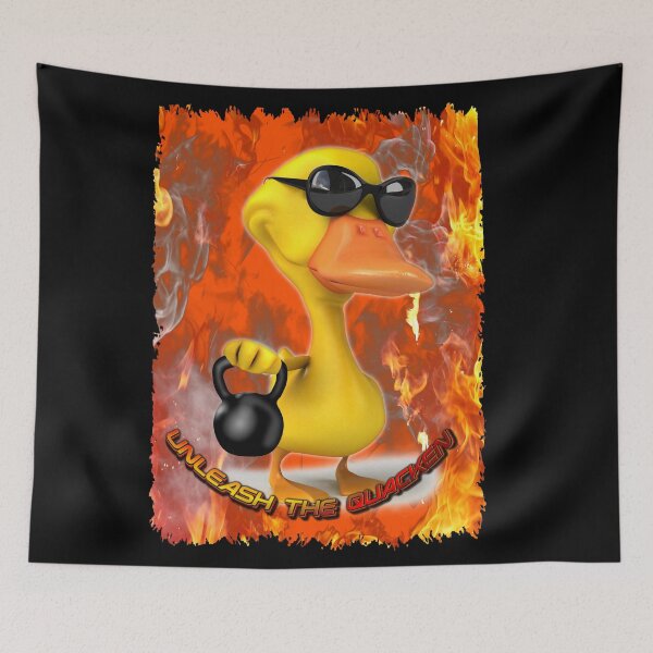 Item preview, WEIGHT LIFTING   RELEASE THE QUACKEN designed and sold by THE AMERICAN TEEVANGELIST.