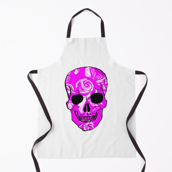Item preview, pink flower skull designed and sold by DMFPRINTS.