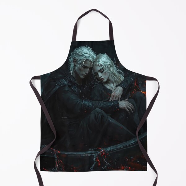 Item preview, Ethereal Embrace: Elven Lovers Adrift in the Midnight Tide designed and sold by oanaunciuleanu.
