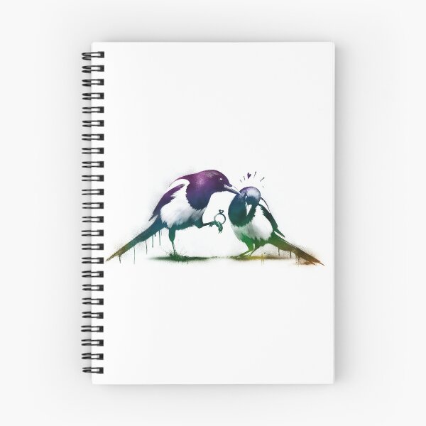 Item preview, A Magpie Engagement designed and sold by ArtSea-Bubble.