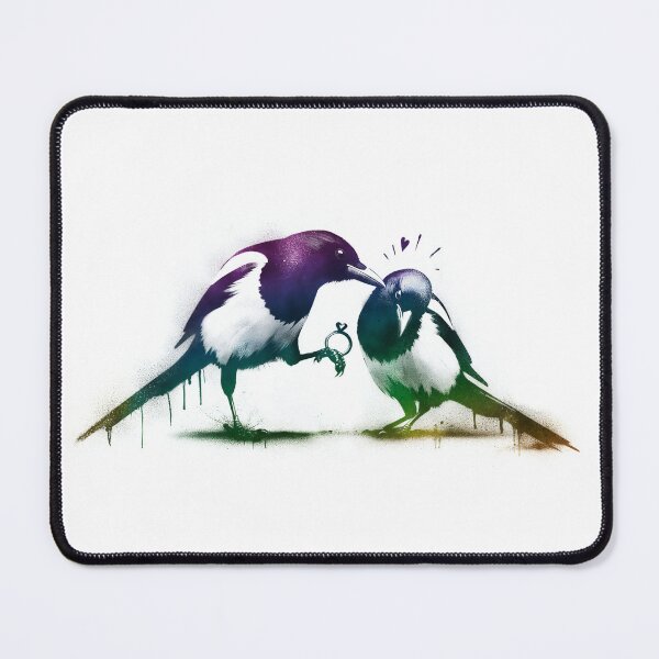 Item preview, A Magpie Engagement designed and sold by ArtSea-Bubble.