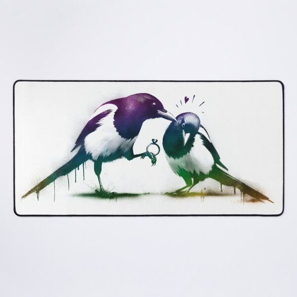 Item preview, A Magpie Engagement designed and sold by ArtSea-Bubble.