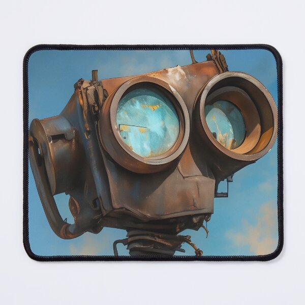 Item preview, Rusty Retro Robot with Large Lenses designed and sold by Juuskus.