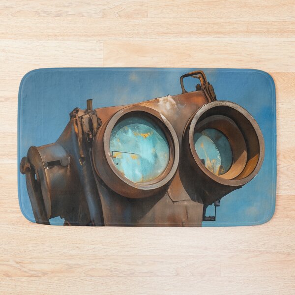 Item preview, Rusty Retro Robot with Large Lenses designed and sold by Juuskus.