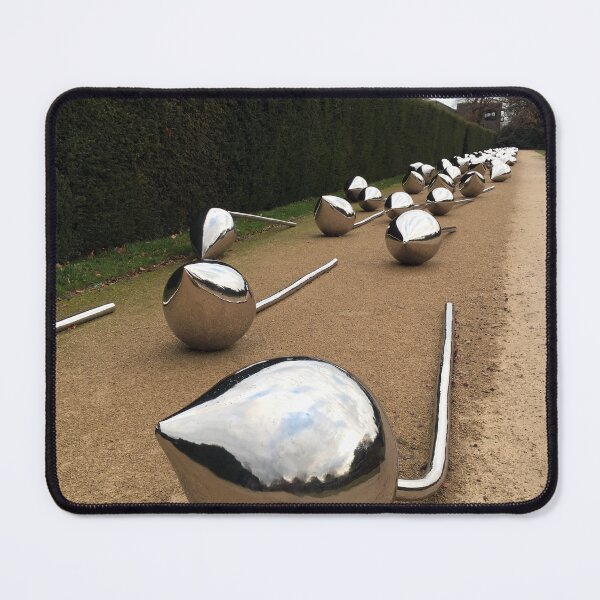 Item preview, Reflective Metallic Sculptures in Garden Path designed and sold by OpheliaObjects.